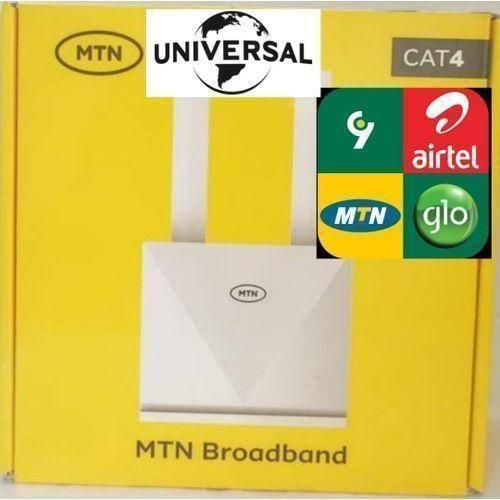 Mtn Router CAT4 4G LTE Router For All Network + Free Sim Card WITH POWER BANK